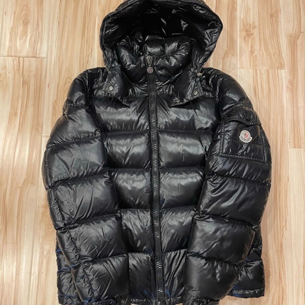 Moncler Black Puffer Jacket